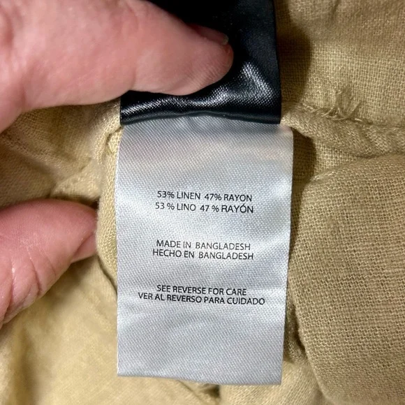 EXPRESS Linen Shorts – Size 8 – New With Tags - Picture 5 of 6